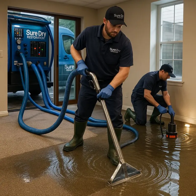 Water Extraction and Removal process in Parkwood, CA